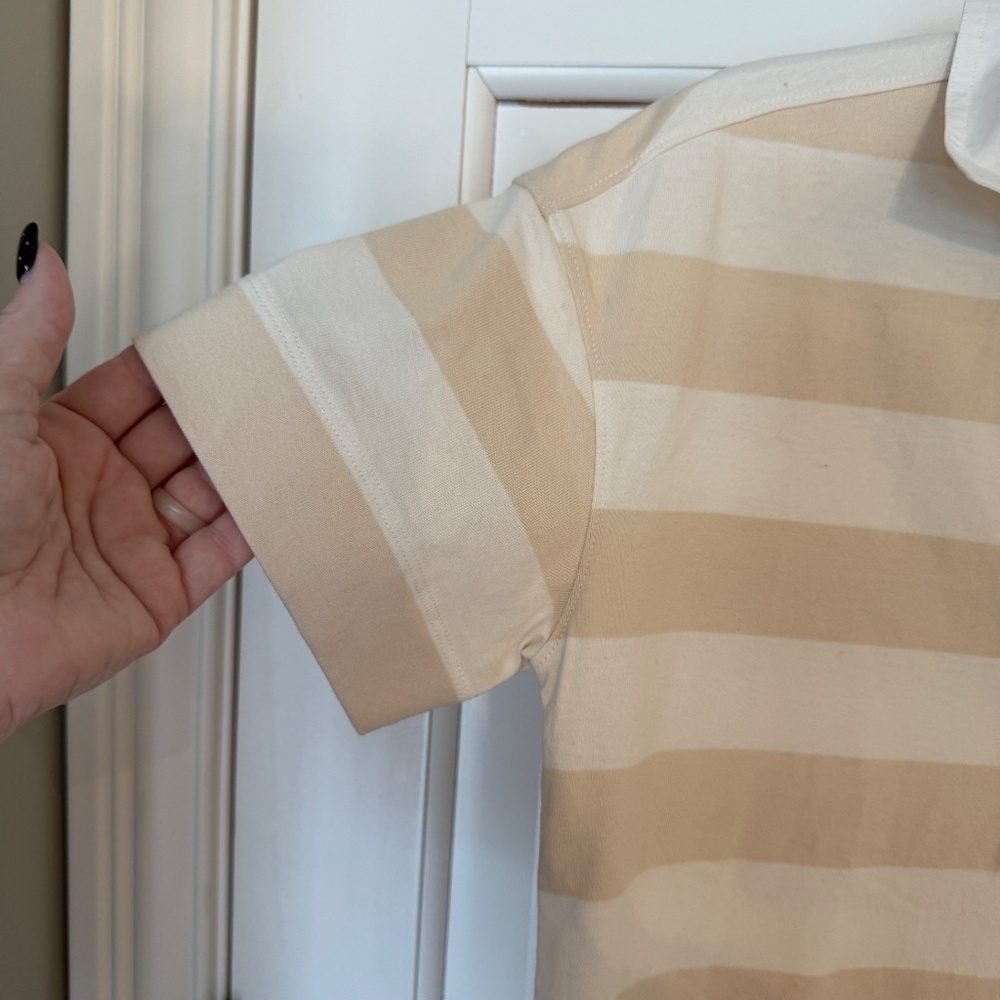 New! EVERLANE The Retro Jersey Polo Shirt Mini Dress 25210 NWT - Picture 4 of 11